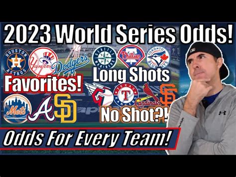 2023 world series odds|2023 World Series odds, picks, long shots: Mets, Astros, .